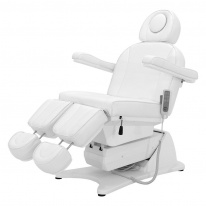 Кресло косметологическое электрическое Мед-Мос ММКП-3 (КО-193Д) белый